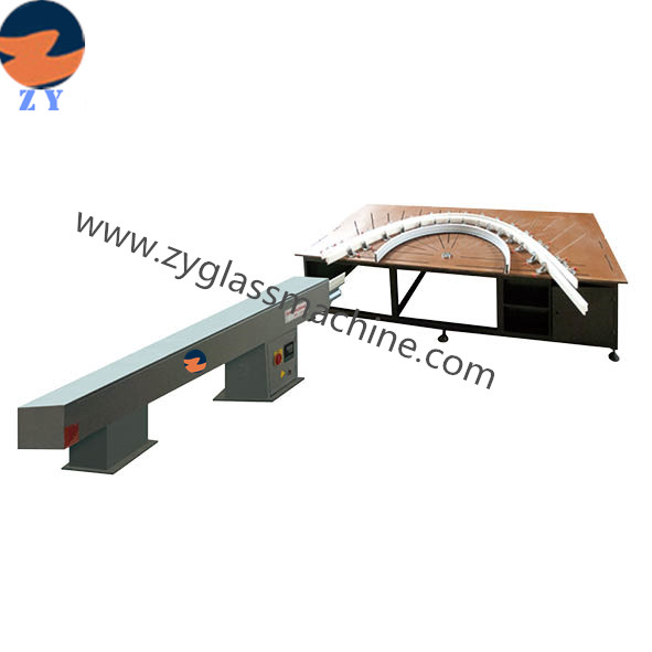 UPVC Infrared air heating arc bending machine