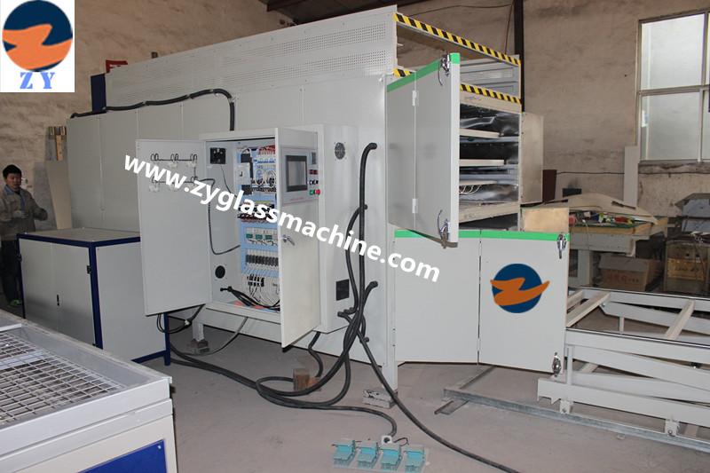 4 layers laminated glass machine